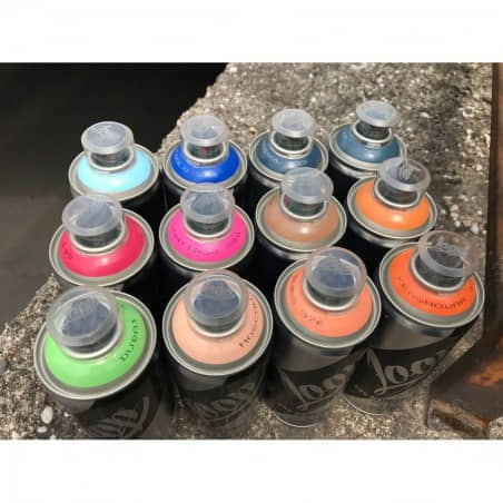 Spray pintura Loop Colors acrílico 400 ml Inicio Loop Colors SPRAY-LOOP ...