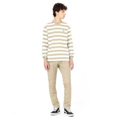 Pantalón Dickies Slim Skinny Double Knee Khaki DK0A4YBCKHK1 Chino Dickies