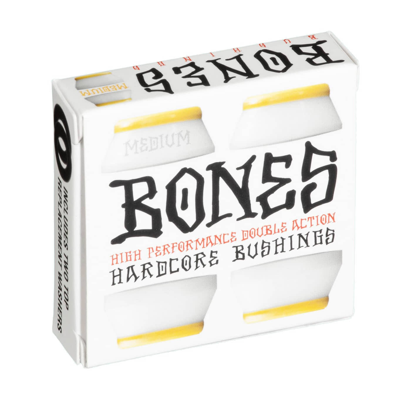 Gomas Bones Hardcore Bushings Medium White BUSHINGS-BONES-MEDIUM Gomas Bones Gomas Bones Hardcore Bushings Medium White BUSHINGS-BONES-MEDIUM Gomas Bones