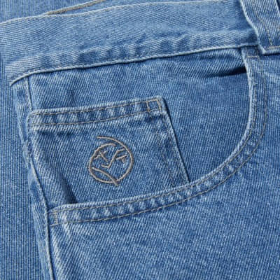 Pantalón vaquero Polar Skate Co Big Boy Jeans Mid Blue PSC-F23-46 Vaquero Jeans Polar