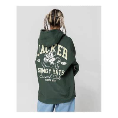Sudadera Jacker Stingy Hoodie Verde Green JACKER-CLS-016 Sudaderas Jacker