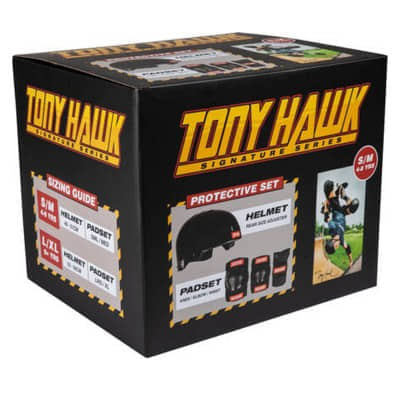 Protecciones completas Tony Hawk Signature Series S-M,L-XL TSS-PCO-0010 Protecciones Tony Hawk
