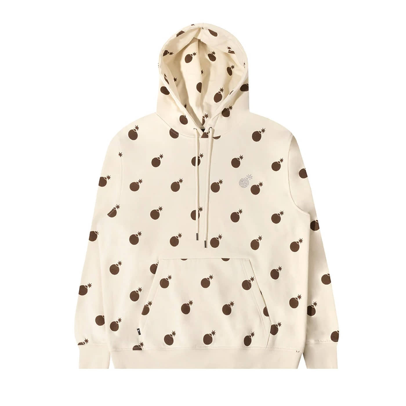 Sudadera The Hundreds Grand Pullover Fleece Off White T23W102010 Sudaderas The Hundreds