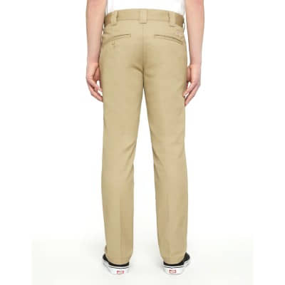 Pantalón Dickies Work Pants 873 Slim Fit Khaki DK0A4XK9KHK1 pantalón chino Dickies