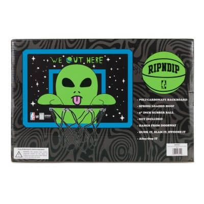 Set de juego de basket RipNDip Peek Alien Hang Basketball Set Bkb ACRIPPEEAB-BKB Zubehör RipNDip