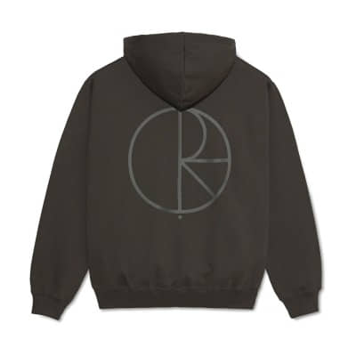 Sudadera Polar Skate Co Stroke Logo Dave Hoodie Dirty Black PSC-W23-25 Sudaderas Polar