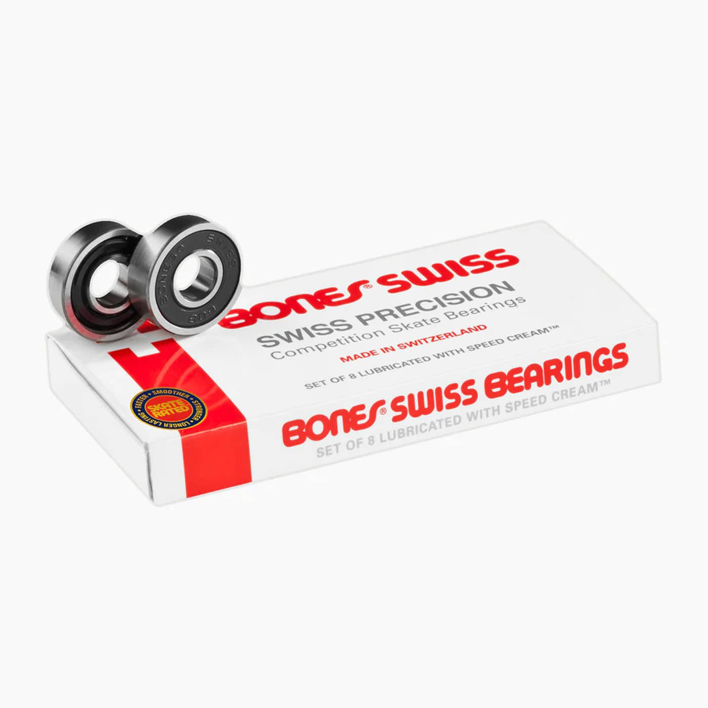 Rodamientos Skate Bones Swiss 7 Balls 9BSW0001000 Rodamientos Bones Rodamientos Skate Bones Swiss 7 Balls 9BSW0001000 Rodamientos Bones