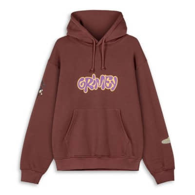 Sudadera Grimey Bloodsucker Vintage Hoodie Marrón Brown GCH595-BRW Sudaderas Grimey