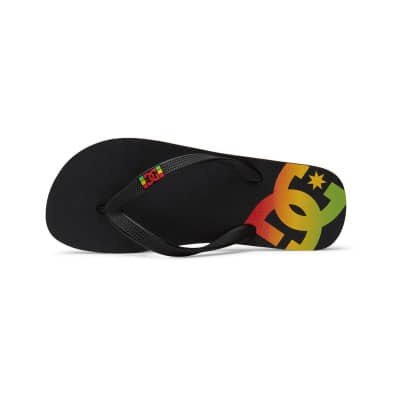 Chanclas DC Shoes Spray Rasta ADYL100080-RST Chanclas DC SHOES