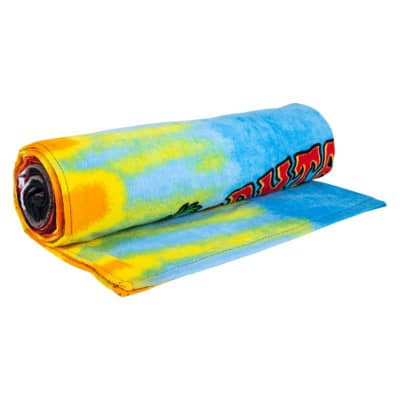Toalla Santa Cruz Dressen Rose Crew Three Towel Negro Black Rainbow SCA-ACC-0228 Accesorios Santa Cruz