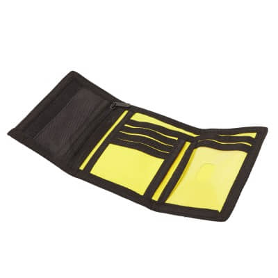 Cartera Santa Cruz Strip Panel Wallet Negro Black SCA-MNY-0144 Carteras Santa Cruz