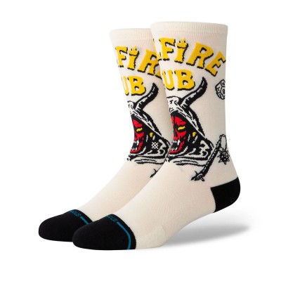 Calcetines Stance Hellfire Crew White A556B24HEL-VMH Calcetines Stance