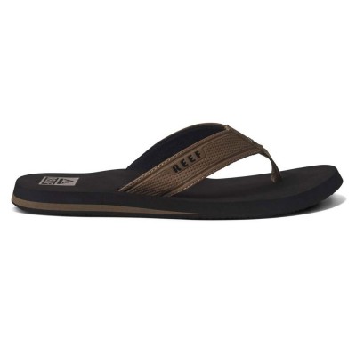 Chanclas Reef The Layback Black Tan Negro Marrón REEF-CJ4365-BLK-TAN Chanclas Reef