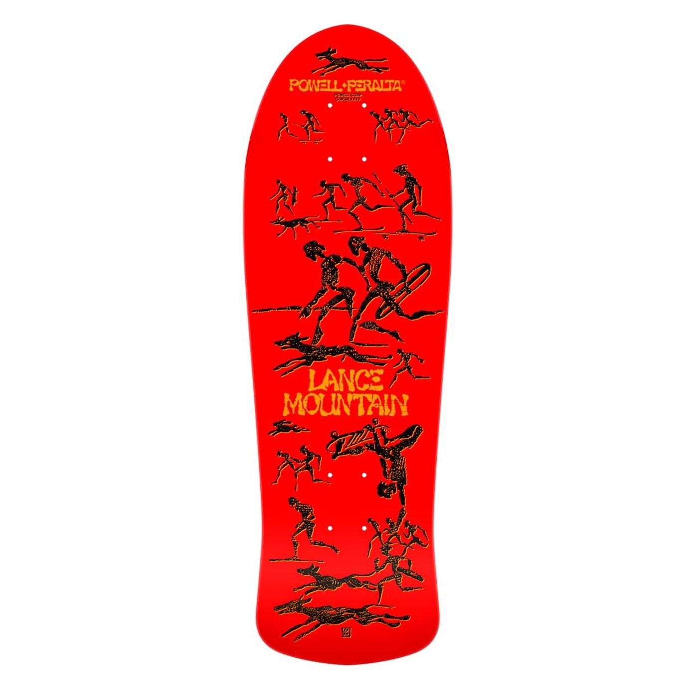 Tabla de Skate Powell Peralta Bones Brigade Series 15 Lance Mountain 9.90" x 30.67" Red DCPMBBMO15R Tablas Powell Peralta