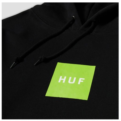 Sudadera HUF Huf Set Box Pullover Hoodie Negro Black PF00573-BLACK Sudaderas HUF