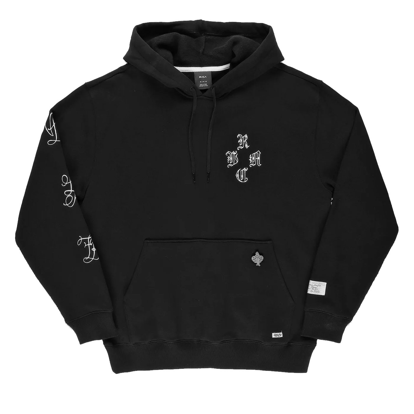 Sudadera RVCA Chefs Kiss Hoodie Negra Black AVYFT00373-BLK Sudaderas RVCA