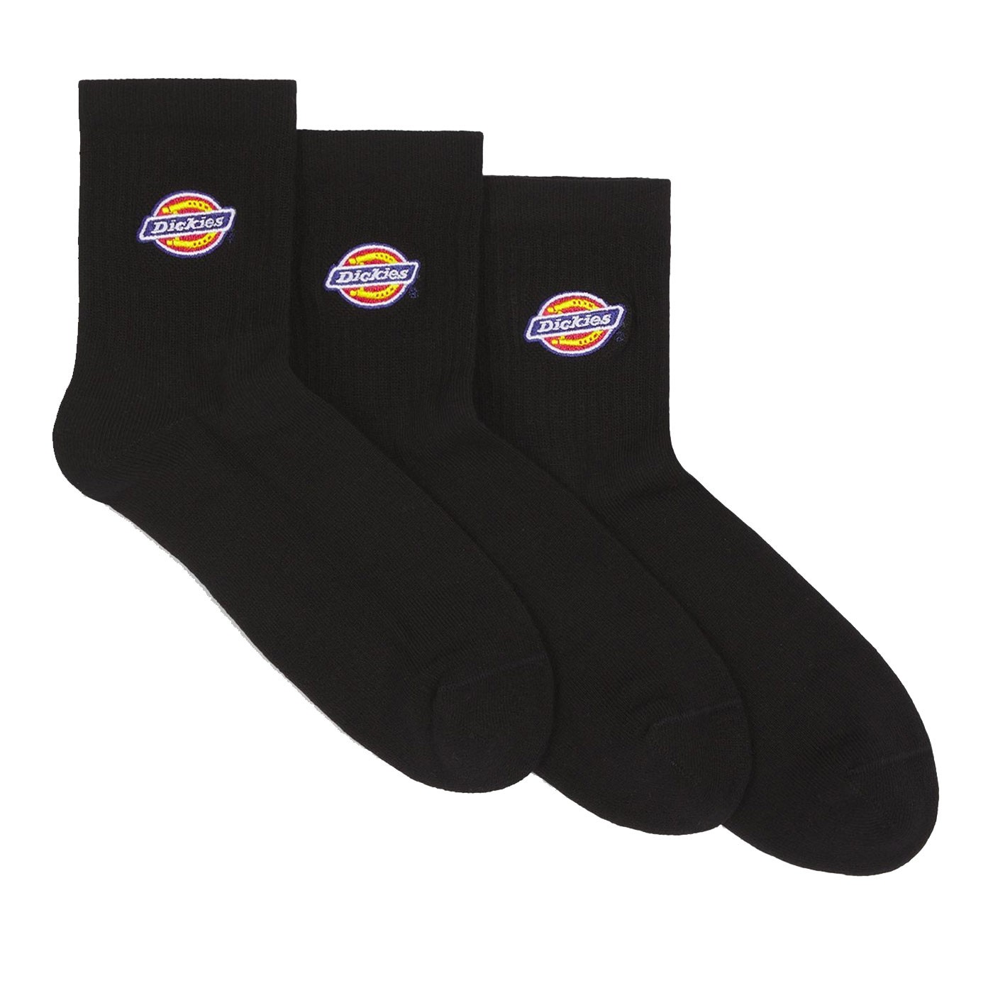 Calcetines Dickies Valley Grove Mid Black DK0A4Y9OBLK1 Calcetines Dickies