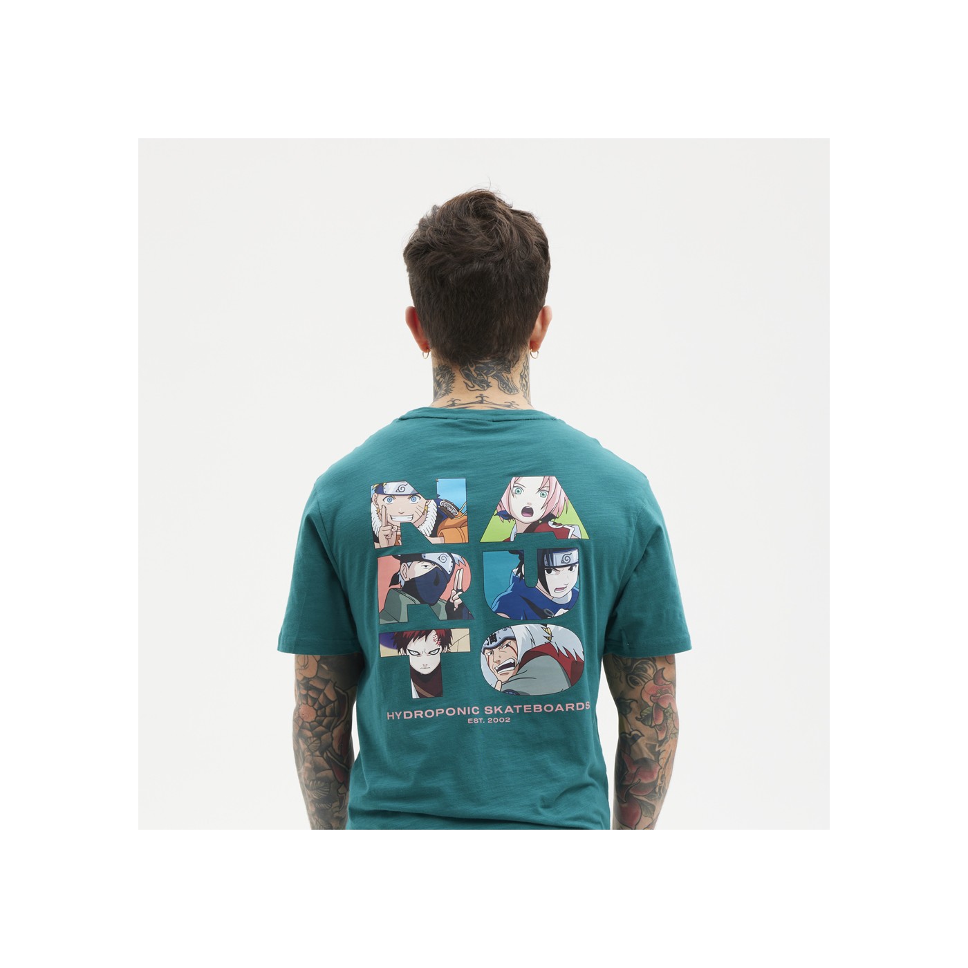 Camiseta Hydroponic Naruto Type SS Turquesa Teal Green NA505-02-GRN Magliette Hydroponic Camiseta Hydroponic Naruto Type SS Turquesa Teal Green NA505-02-GRN Magliette Hydroponic