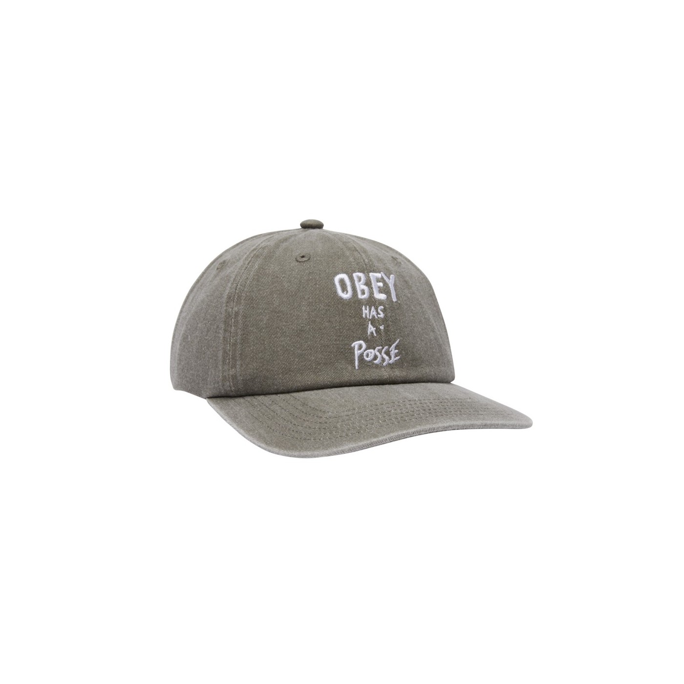 Gorra OBEY Pigment posse 6 panel snapback Pigment olive 100580388-OLV Gorras Obey Gorra OBEY Pigment posse 6 panel snapback Pigment olive 100580388-OLV Gorras Obey