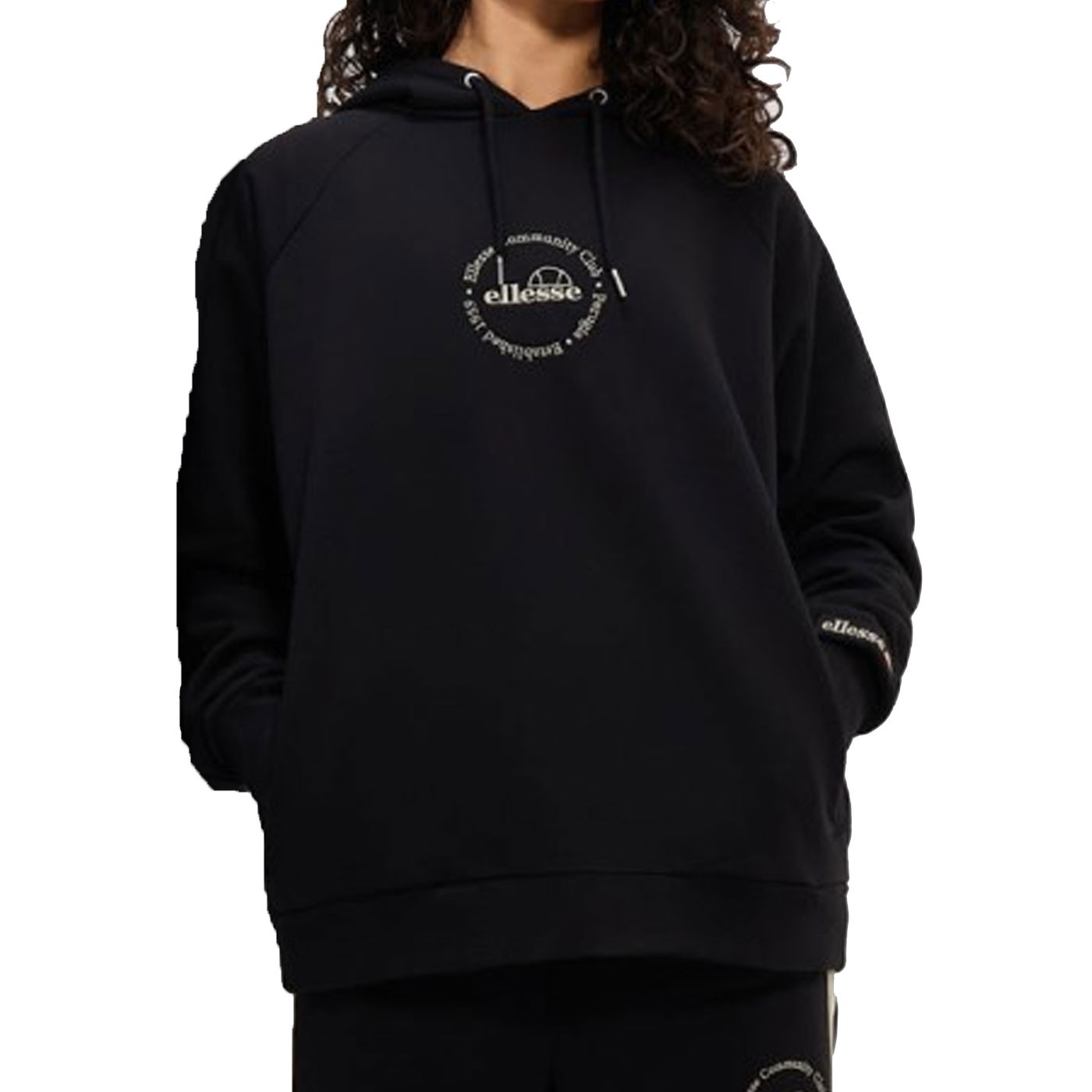 Sudadera Ellesse Barcelona Hoody Black SHX21062-BLK Sudaderas Ellesse