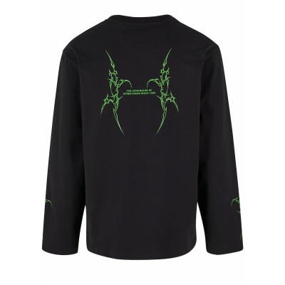 Camiseta Karl Kani Small Signature Tribal LS Negro Black KM243-027-2-60240012 Tshirts Karl Kani