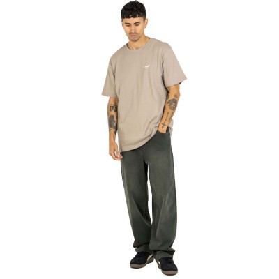 Pantalón Vaquero Reell Baggy Oversized Tapered Fit 3359 Verde Dirty Green REELL-BAGGY-3359-DG Vaquero Jeans REELL