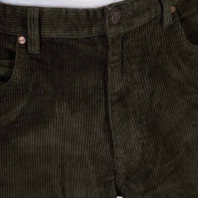 Pantalón Baggy Pana Corduroy Verde Dark Green RE3528-GRN Vaquero Jeans REELL