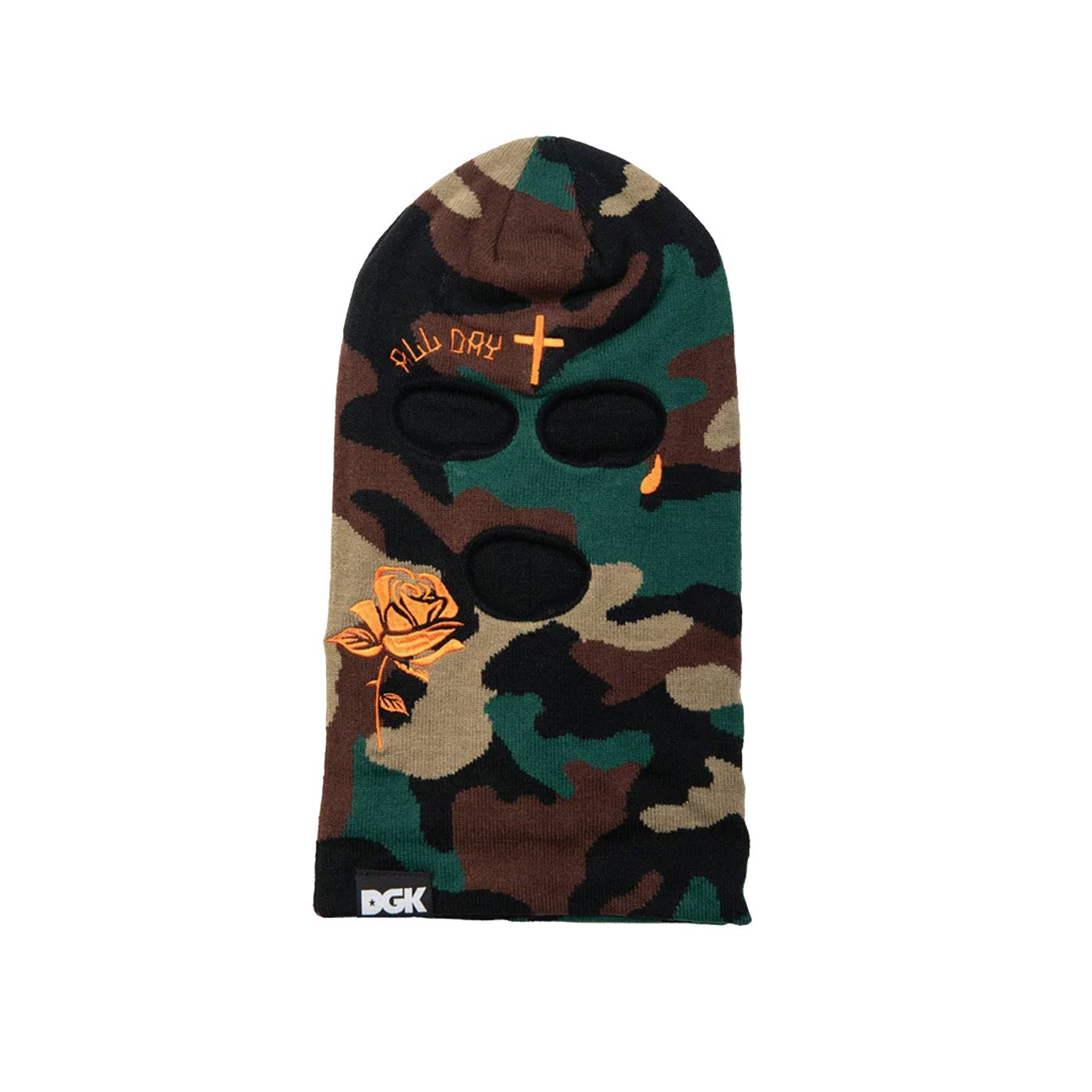 Balaclava DGK All In Skimask Camo HES-1031-CM Gorros DGK