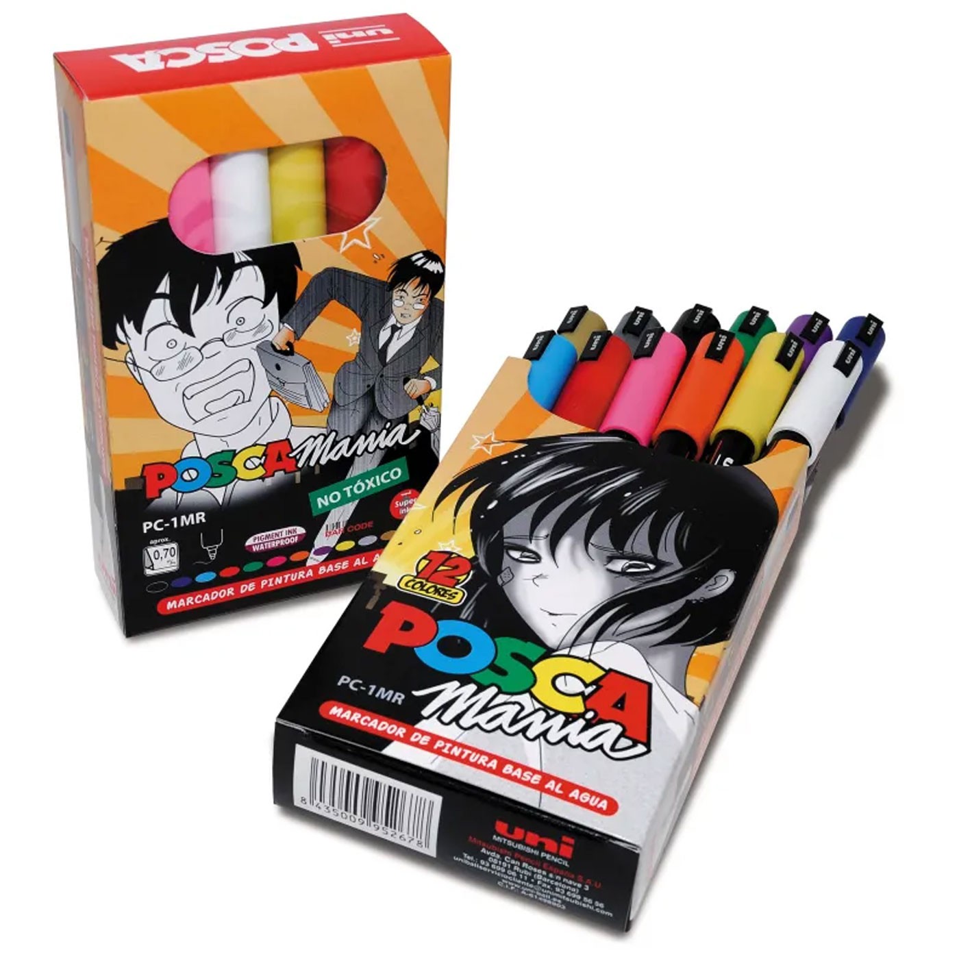 Rotulador POSCA PC-1MR Set 12 Unidades 8435009952678 Rotuladores y markers Posca