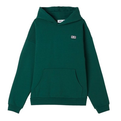 Sudadera capucha OBEY Services extra heavy hood Rain forest 112470238-RFR Sudaderas Obey 