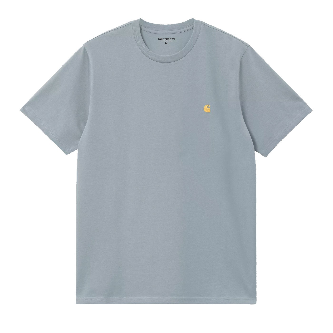 Camiseta Carhartt S-S Chase T-Shirt Frosted Blue-Gold I026391.2MYXX.03 Magliette Carhartt WIP Camiseta Carhartt S-S Chase T-Shirt Frosted Blue-Gold I026391.2MYXX.03 Magliette Carhartt WIP