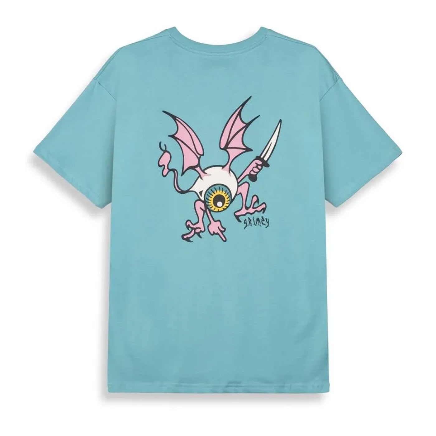 Camiseta Grimey Peace Within The Watching Eyez Regular Tee Blue GA735-BLUE Camisetas Grimey