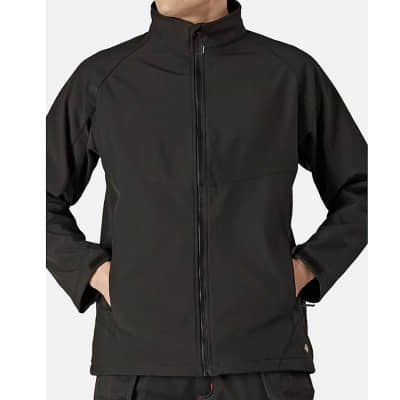 Chaqueta Dickies Everyday Softshell Jacket Black JW84950 Cortavientos Dickies