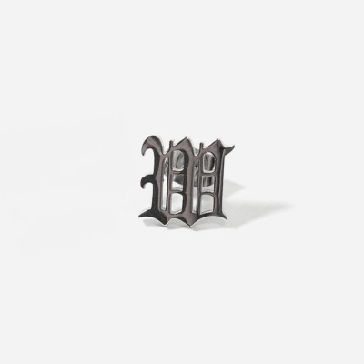 Pendiente Wasted Paris Signature Earring Acero Inoxidable SS25D1-SGNTRW-PLT Joyería Wasted Paris