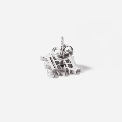Pendiente Wasted Paris Signature Earring Acero Inoxidable SS25D1-SGNTRW-PLT Joyería Wasted Paris