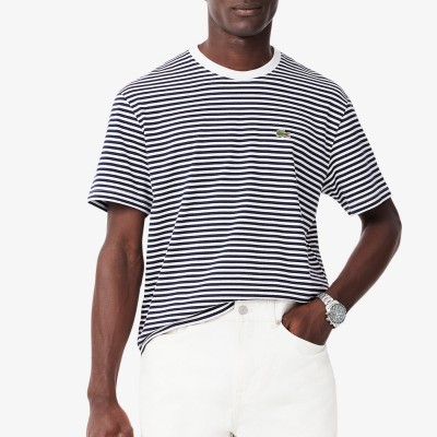 Camiseta Lacoste De Algodón...
