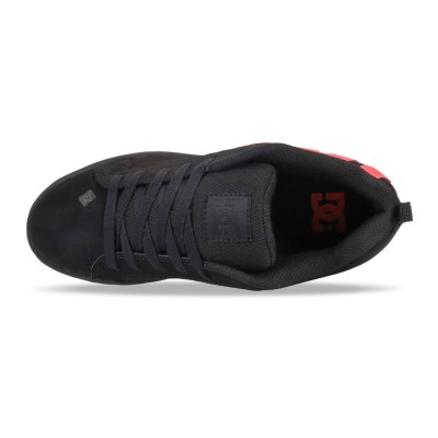 Zapatilla Dc Shoes Court Graffik Shoe Para Mujer Negro Rosa Black Hot Pink 300678-BLK-HTPNK Zapatillas DC SHOES