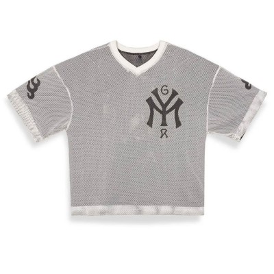 Camiseta Grimey Sweet Science Reversible Mesh Boxy V Neck Black GARBV742-BLK Tshirts Grimey
