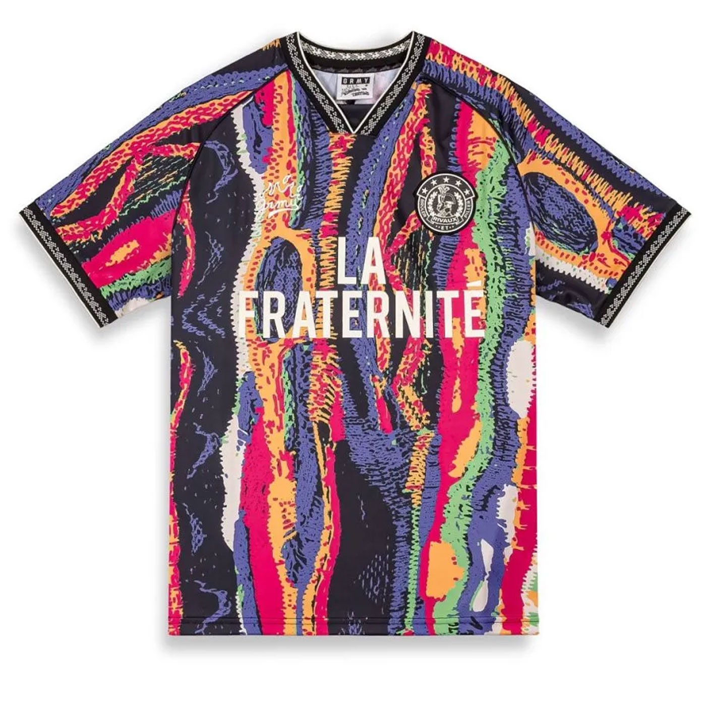 copy of Camiseta de Fútbol Grimey La Fraternite Bruler Piller Blue GST749-MLT T-shirts Grimey copy of Camiseta de Fútbol Grimey La Fraternite Bruler Piller Blue GST749-MLT T-shirts Grimey