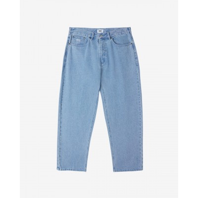 Pantalón vaquero ancho OBEY Bigwig baggy denim Light indigo 142010087-LIN Vaquero Jeans Obey 