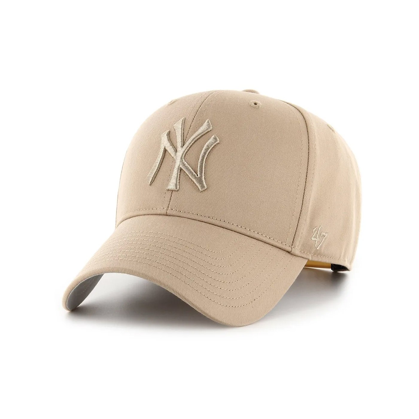 Gorra 47 Brand MLB New York Yankees Raised Basic Khaki On Khaki B-RAC17CTP-KHA Gorras 47 brand
