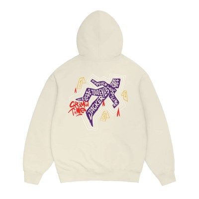 Sudadera Jacker Crime Time Hoodie Beige CTS-408-BEIGE Sudaderas Jacker