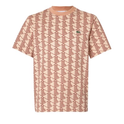 Camiseta Lacoste Estampada...