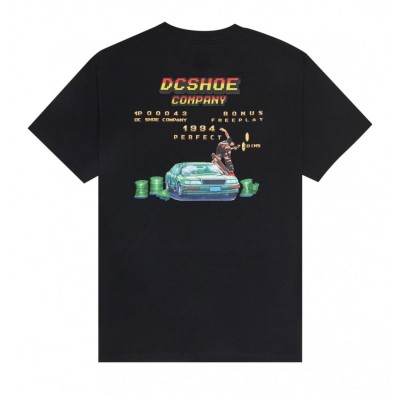 Camiseta DC Shoes Two Bit Hss Black aadyzt05457-kvj0 Camisetas DC SHOES