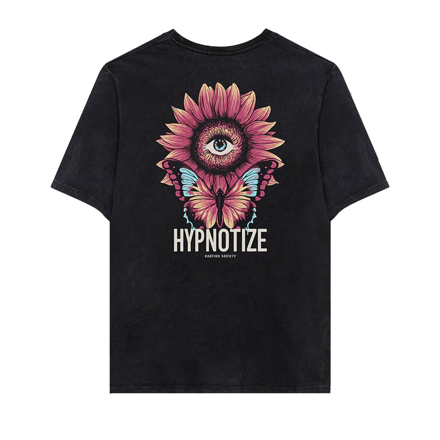 Camiseta Kaotiko Washed Hpnotize Black AQ040-01-G002-HYPNOTIZE T-shirts Kaotiko Camiseta Kaotiko Washed Hpnotize Black AQ040-01-G002-HYPNOTIZE T-shirts Kaotiko