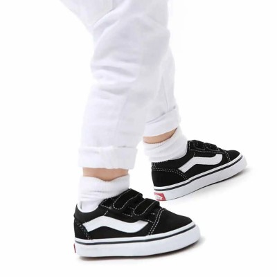 Zapatillas niño Vans Td Old Skool V Black VN000D3YBLK1 Calzado niño Vans