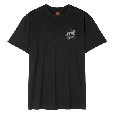 Camiseta Santa Cruz Wooten Duo Negro Black SCA-TEE-12348 Camisetas Santa Cruz