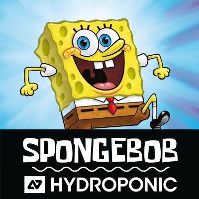Camiseta Hydroponic x Bob Esponja Surf Ss Blanco White SB002-01-WHT Camisetas Hydroponic