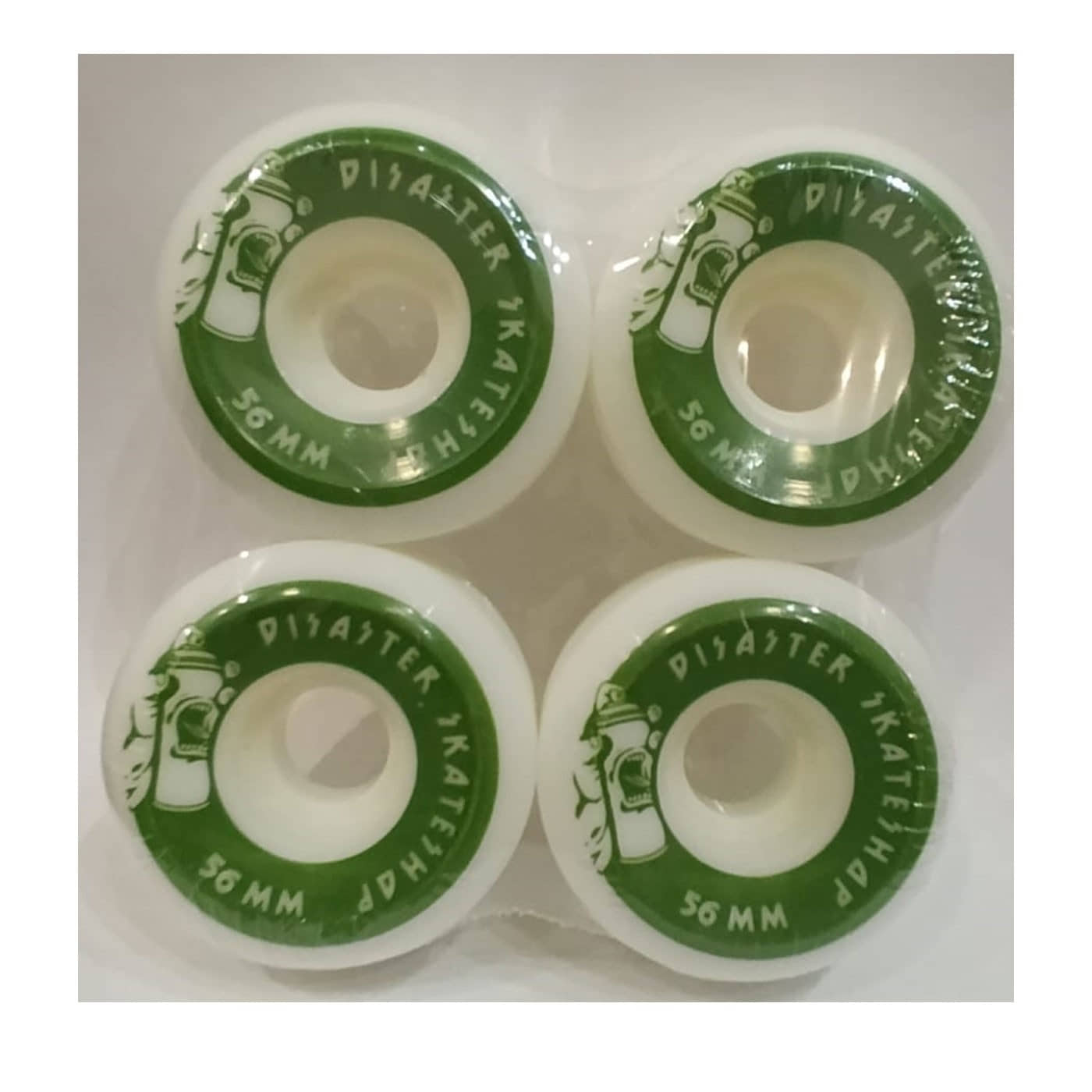 Ruedas Disaster 56mm Plana Green DSTR-WHLS-PLANA-GRN Ruedas Disaster
