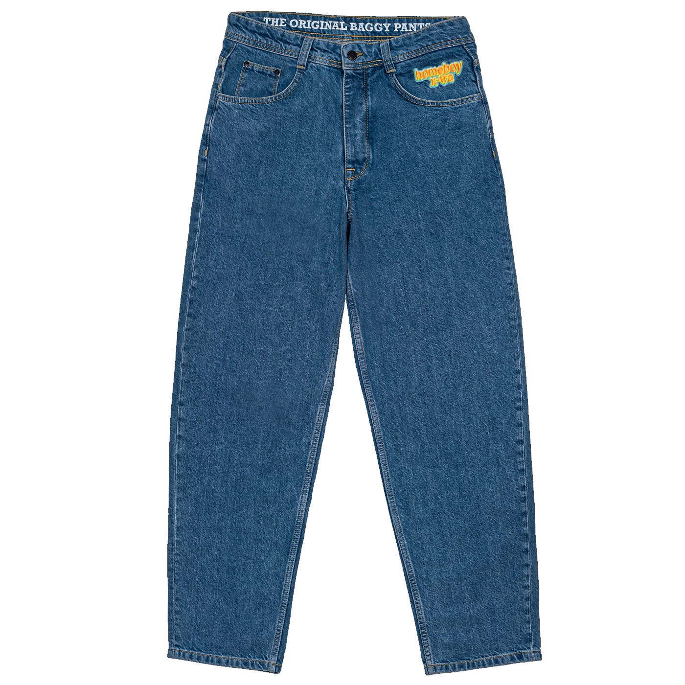 Pantalón vaquero Homeboy X-tra Baggy Denim Azul washed blue HB-01PA0381-81 Vaquero Jeans HOMEBOY